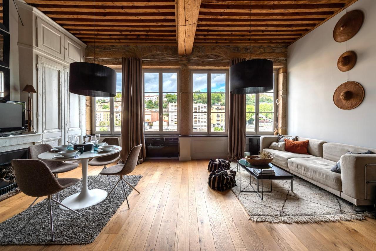 Le Loft Ethnic - Avec Jolie Vue Sur La Saone Lião Exterior foto