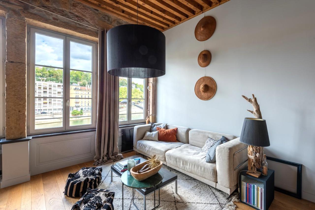 Le Loft Ethnic - Avec Jolie Vue Sur La Saone Lião Exterior foto